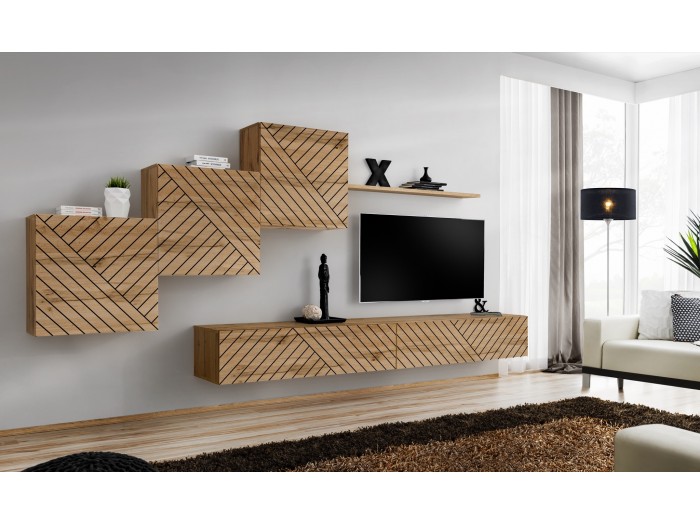 Модулна секция Switch 10 (дъб вотан)